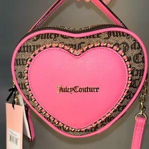 Juicy Couture Heart Shaped Crossbody Purse